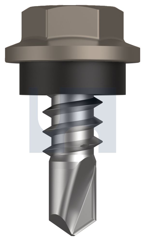 METAL SDS HEX HEAD + WASHER CL4 GU MET SEAL HX: 8-18X 12 thumbnail 5