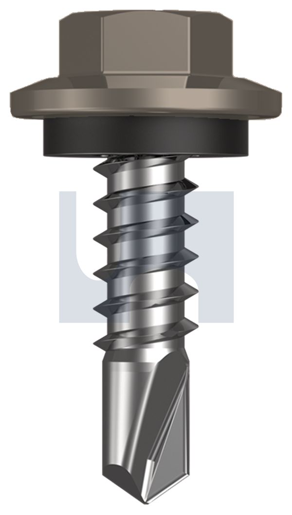 METAL SDS HEX HEAD + WASHER CL4 GU MET SEAL HX:12-14X 20 thumbnail 5