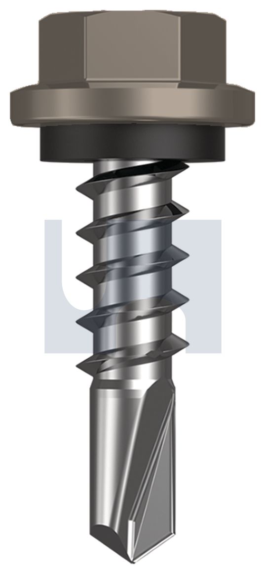 METAL SDS HEX HEAD + WASHER CL4 GU MET SEAL HX:14-10X 25 thumbnail 5