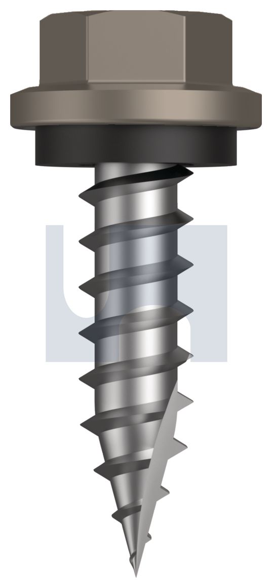 TYPE 17 HEX HEAD + WASHER CL4 GU T17 SEAL HX:14-10X 25 thumbnail 5