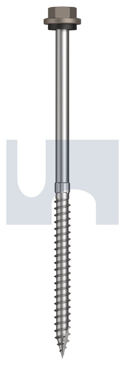 TYPE 17 HEX HEAD + WASHER CL4 GU T17 SEAL HX S:14-10X125 thumbnail 5