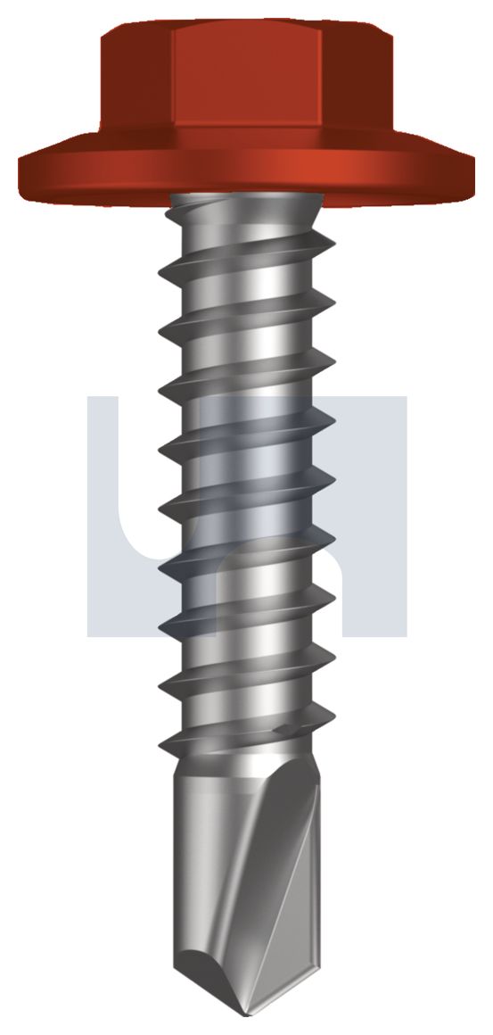 METAL SDS FLANGED HEX HEAD CL4 HE MET FLG HX:12-14X 25 thumbnail 5
