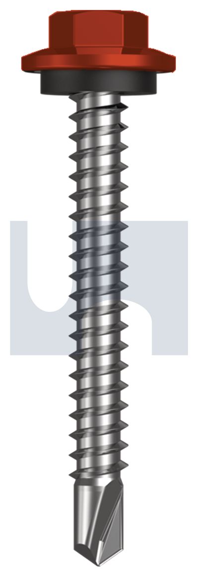 METAL SDS HEX HEAD + WASHER CL4 HE MET SEAL HX:12-14X 45 thumbnail 5