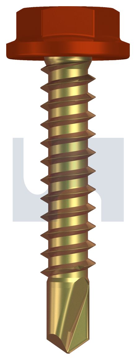 METAL SDS FLANGED HEX HEAD ZYP HE MET FLG HX:10-16X 25 thumbnail 5