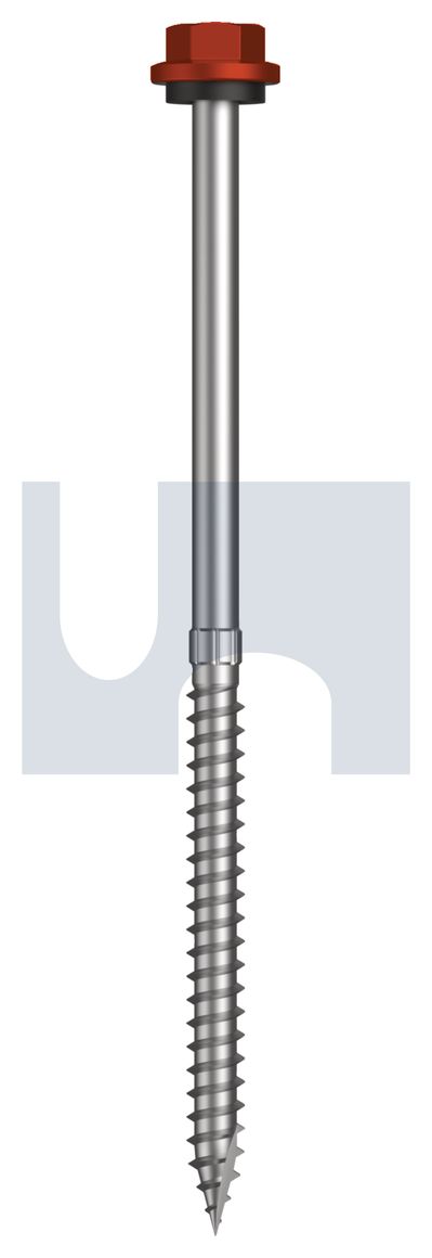 TYPE 17 HEX HEAD + WASHER CL4 HE T17 SEAL HX S:14-10X125 thumbnail 5