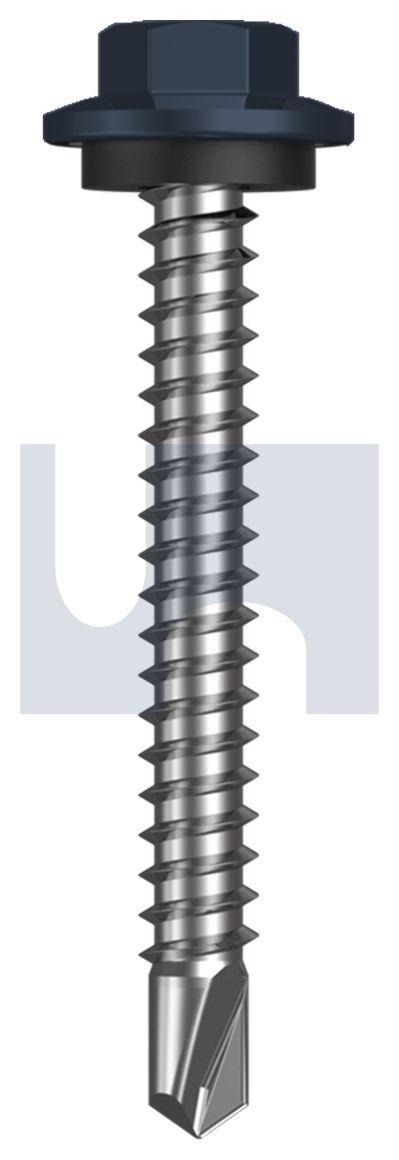 METAL SDS HEX HEAD + WASHER CL4 IS MET SEAL HX:12-14X 45 thumbnail 5