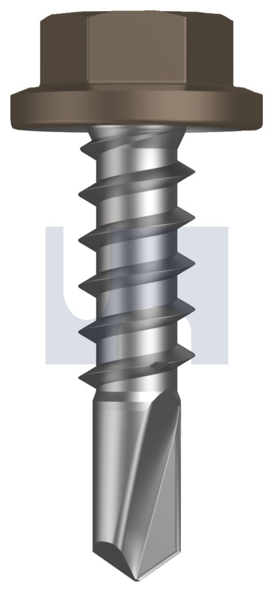 METAL SDS FLANGED HEX HEAD CL4 JA MET FLG HX:14-10X 25 thumbnail 5
