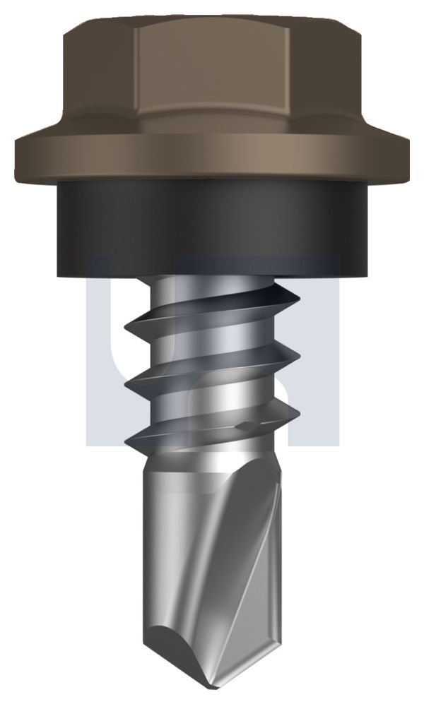 METAL SDS HEX HEAD + WASHER CL4 JA MET SEAL HX: 8-18X 12 thumbnail 5