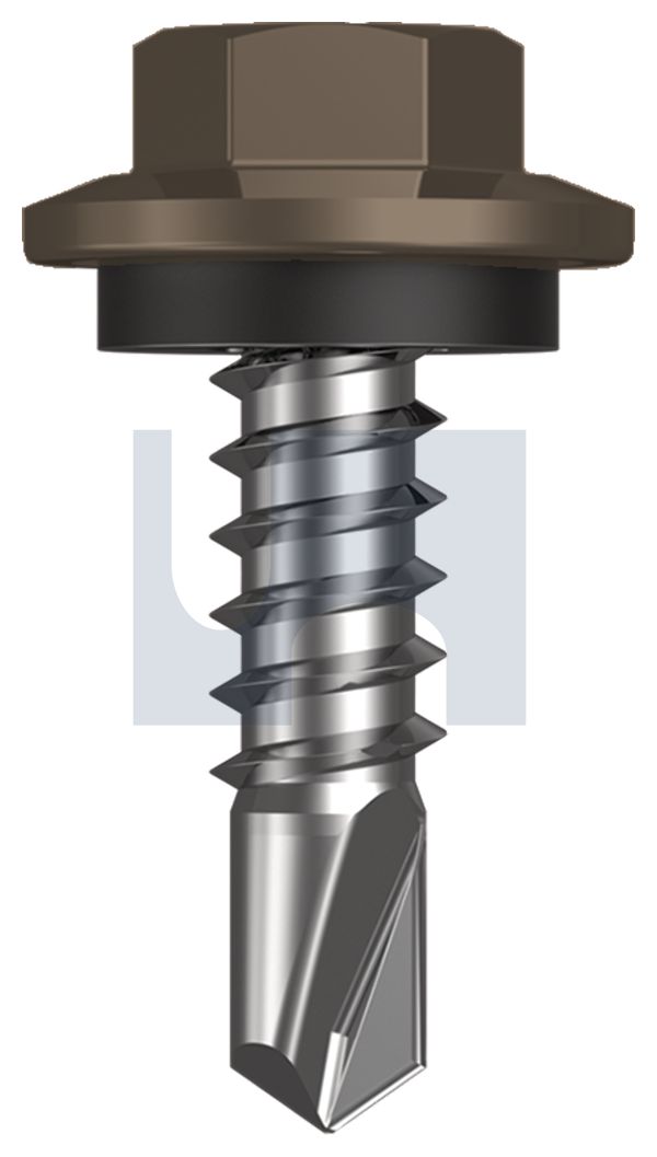 METAL SDS HEX HEAD + WASHER CL4 JA MET SEAL HX:12-14X 20 thumbnail 5