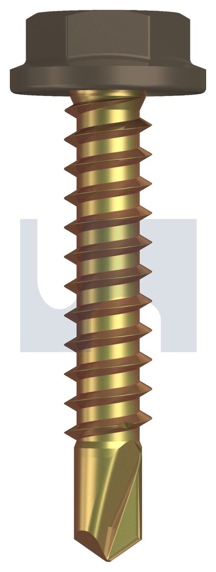 METAL SDS FLANGED HEX HEAD ZYP JA MET FLG HX:10-16X 25 thumbnail 5
