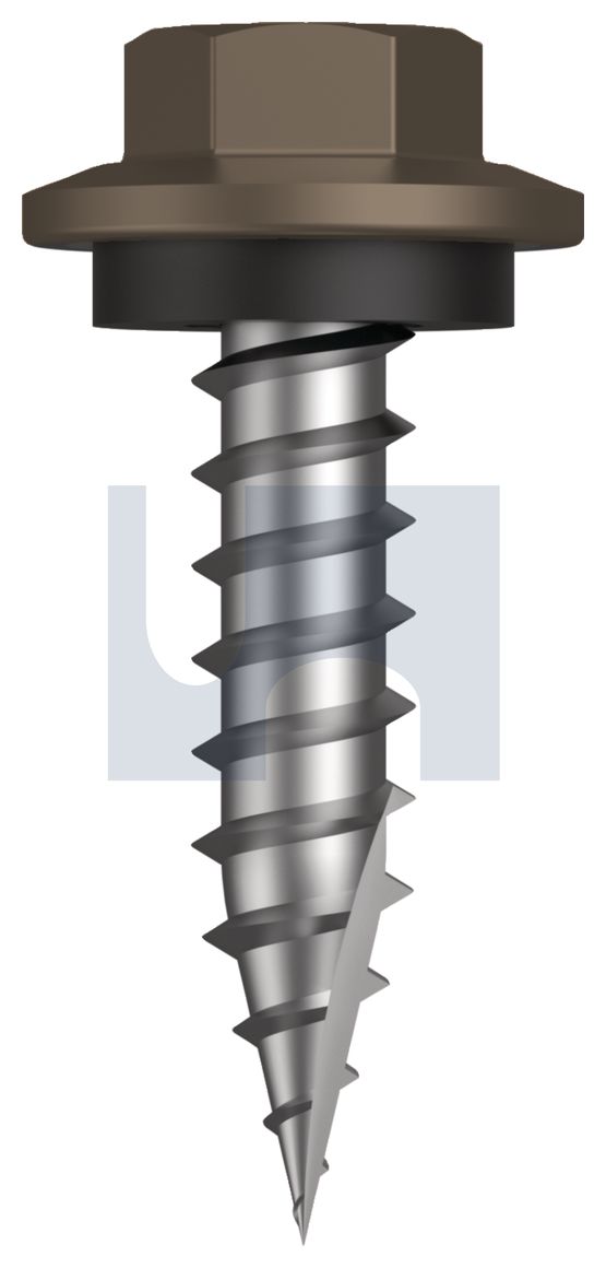 TYPE 17 HEX HEAD + WASHER CL4 JA T17 SEAL HX:12-11X 25 thumbnail 5