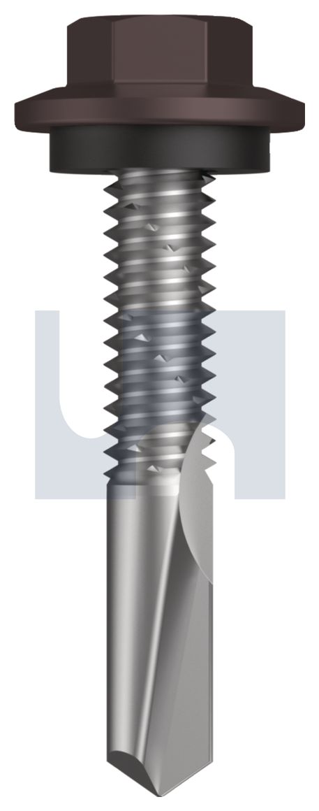 s500 SDS HEX HEAD + WASHER CL4 LO S500 SEAL HX:12-24X 32 thumbnail 5
