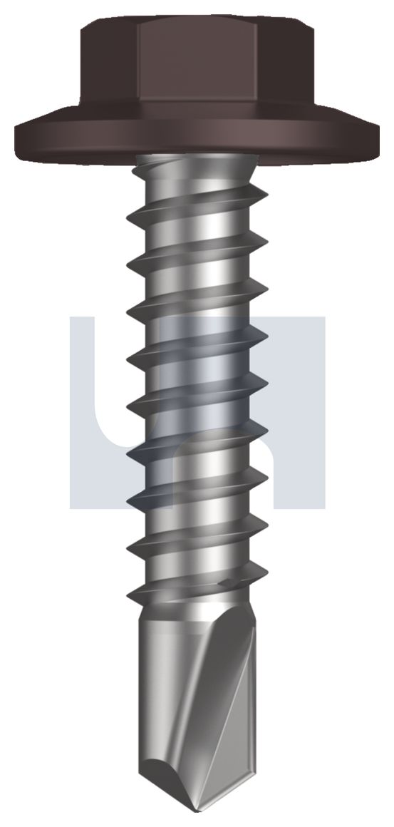 METAL SDS FLANGED HEX HEAD CL4 LO MET FLG HX:12-14X 25 thumbnail 5