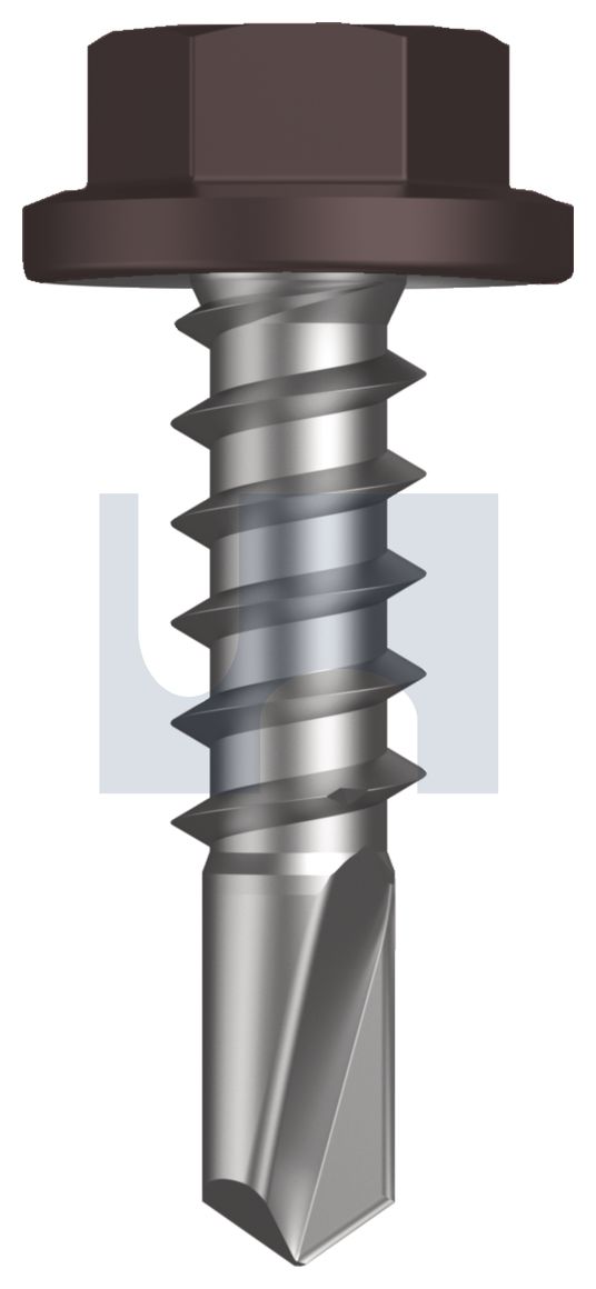 METAL SDS FLANGED HEX HEAD CL4 LO MET FLG HX:14-10X 25 thumbnail 5