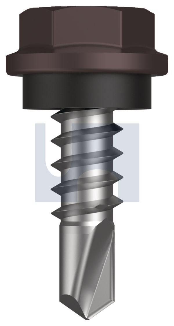 METAL SDS HEX HEAD + WASHER CL4 LO MET SEAL HX:10-16X 16 thumbnail 5