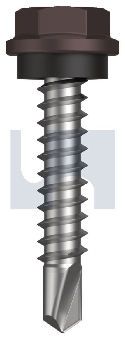 METAL SDS HEX HEAD + WASHER CL4 LO MET SEAL HX:10-16X 25 thumbnail 5