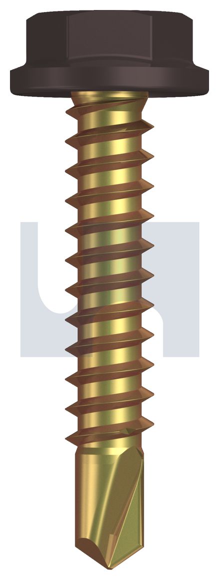 METAL SDS FLANGED HEX HEAD ZYP LO MET FLG HX:10-16X 25 thumbnail 5