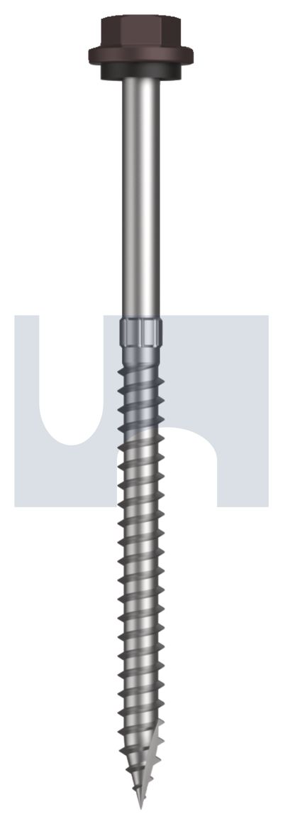 TYPE 17 HEX HEAD + WASHER CL4 LO T17 SEAL HX S:14-10X100 thumbnail 5