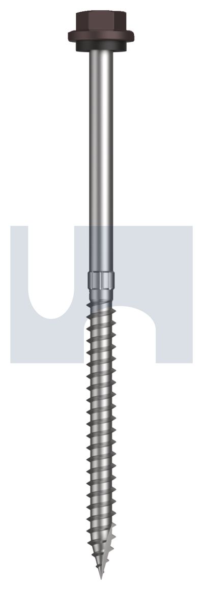 TYPE 17 HEX HEAD + WASHER CL4 LO T17 SEAL HX S:14-10X115 thumbnail 5