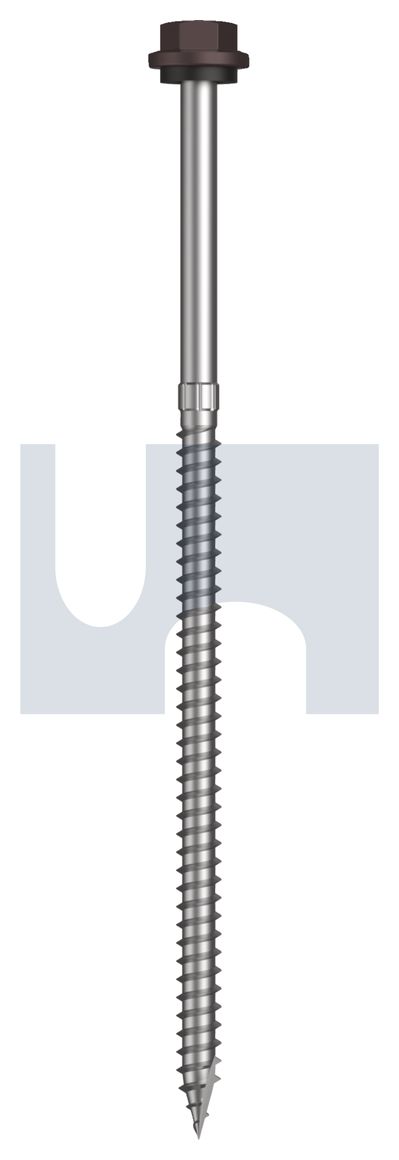 TYPE 17 HEX HEAD + WASHER CL4 LO T17 SEAL HX S:14-10X150 thumbnail 5