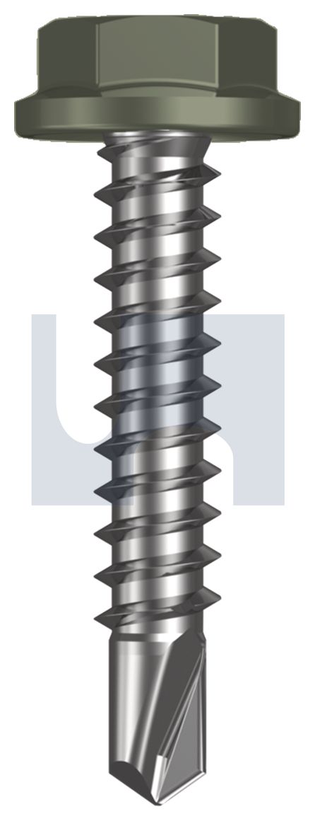 METAL SDS FLANGED HEX HEAD CL4 MA MET FLG HX:10-16X 25 thumbnail 5