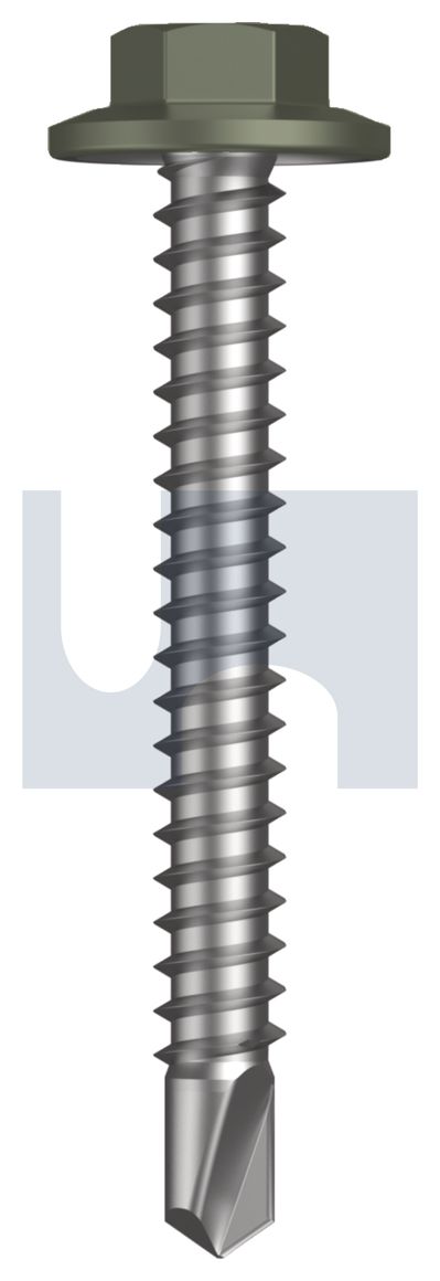 METAL SDS FLANGED HEX HEAD CL4 MA MET FLG HX:12-14X 45 thumbnail 5