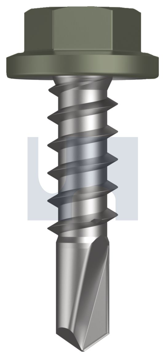 METAL SDS FLANGED HEX HEAD CL4 MA MET FLG HX:14-10X 25 thumbnail 5