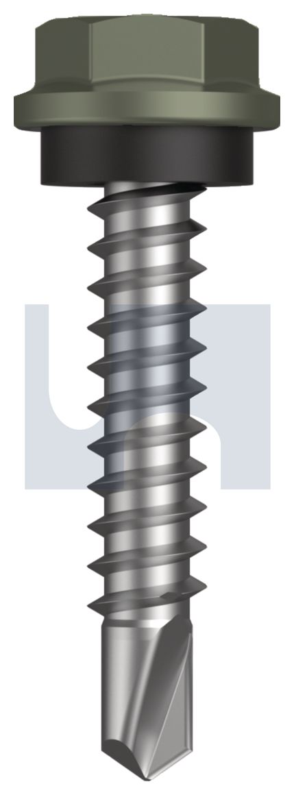 METAL SDS HEX HEAD + WASHER CL4 MA MET SEAL HX:10-16X 25 thumbnail 5