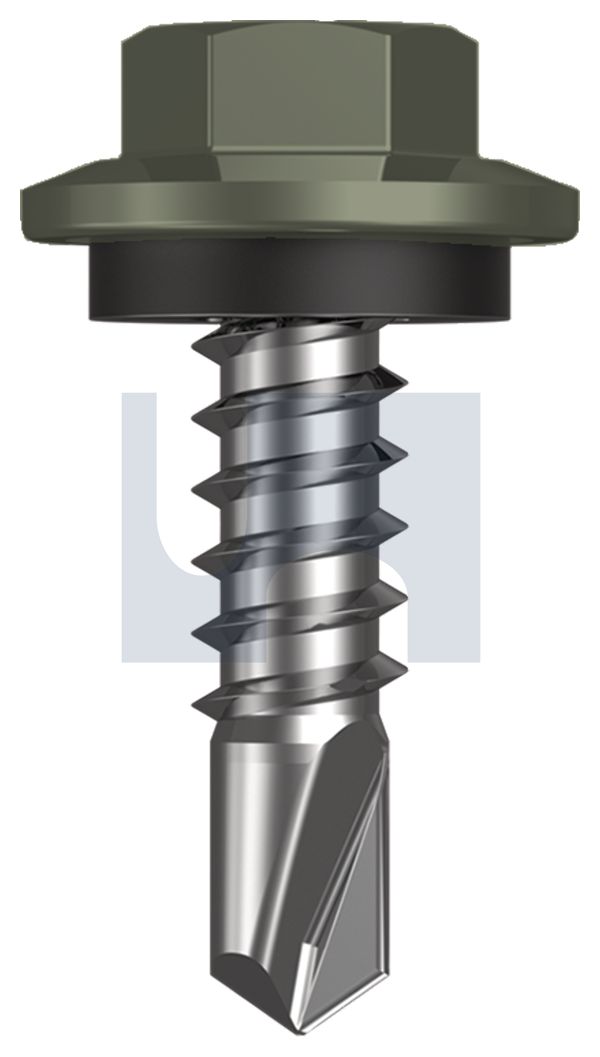 METAL SDS HEX HEAD + WASHER CL4 MA MET SEAL HX:12-14X 20 thumbnail 5