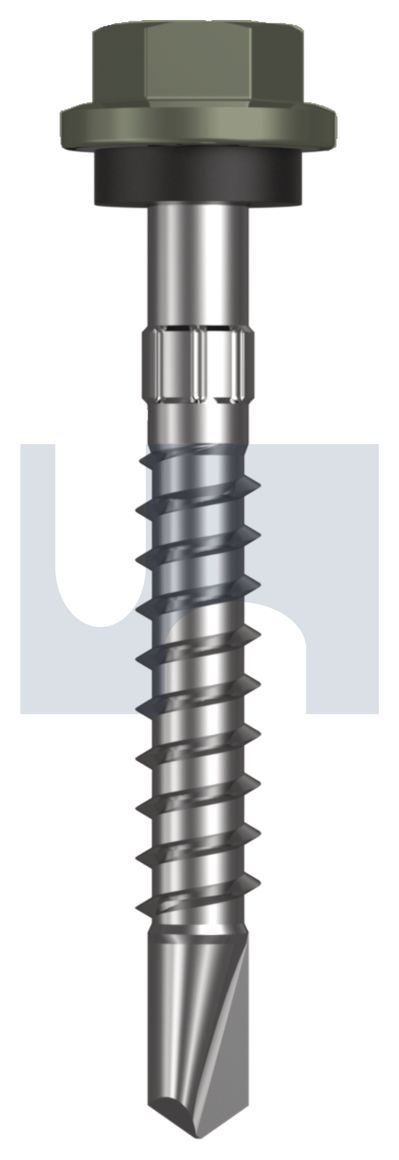 METAL SDS HEX HEAD + WASHER CL4 MA MET SEAL HX S:14-10X 50 thumbnail 5