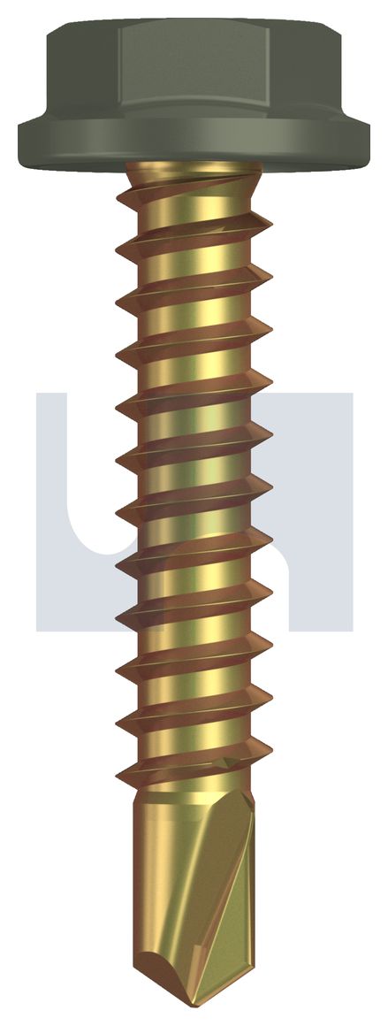 METAL SDS FLANGED HEX HEAD ZYP MA MET FLG HX:10-16X 25 thumbnail 5