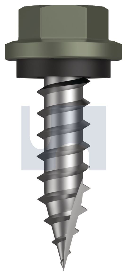 TYPE 17 HEX HEAD + WASHER CL4 MA T17 SEAL HX:14-10X 25 thumbnail 5