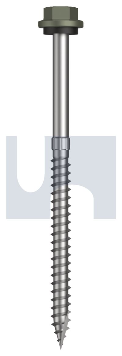 TYPE 17 HEX HEAD + WASHER CL4 MA T17 SEAL HX S:14-10X100 thumbnail 5