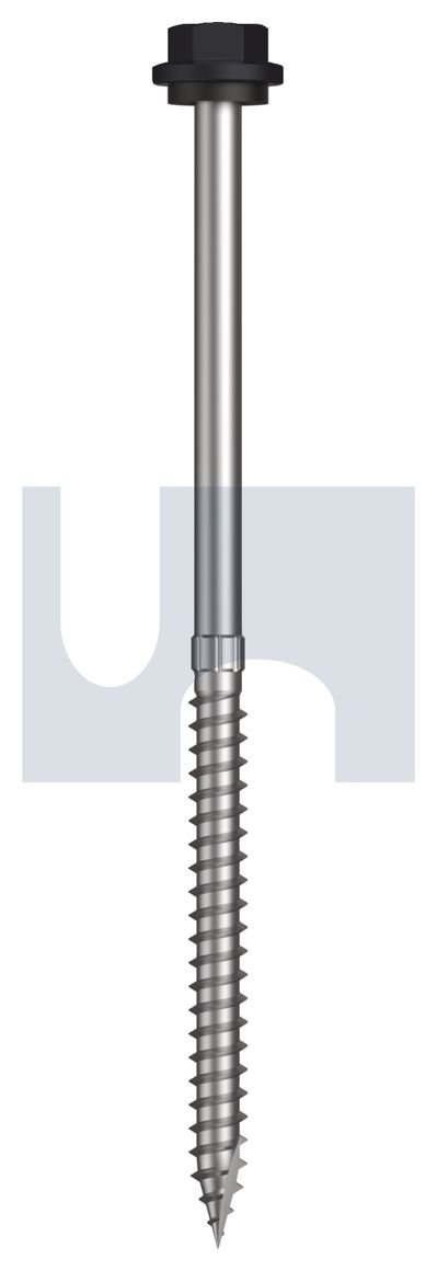 TYPE 17 HEX HEAD + WASHER CL4 MO T17 SEAL HX S:14-10X125 thumbnail 5