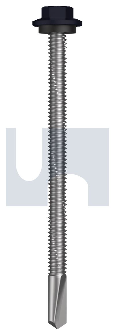 s500 SDS HEX HEAD + WASHER CL4 NS S500 SEAL HX:12-24X 85 thumbnail 5