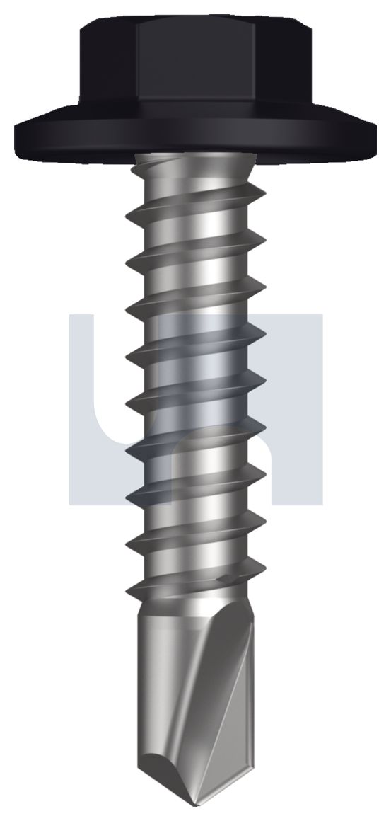 METAL SDS FLANGED HEX HEAD CL4 NS MET FLG HX:12-14X 25 thumbnail 5