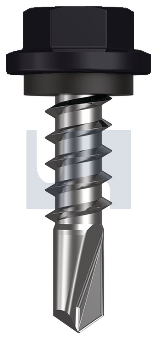 METAL SDS HEX HEAD + WASHER CL4 NS MET SEAL HX:14-10X 25 thumbnail 5
