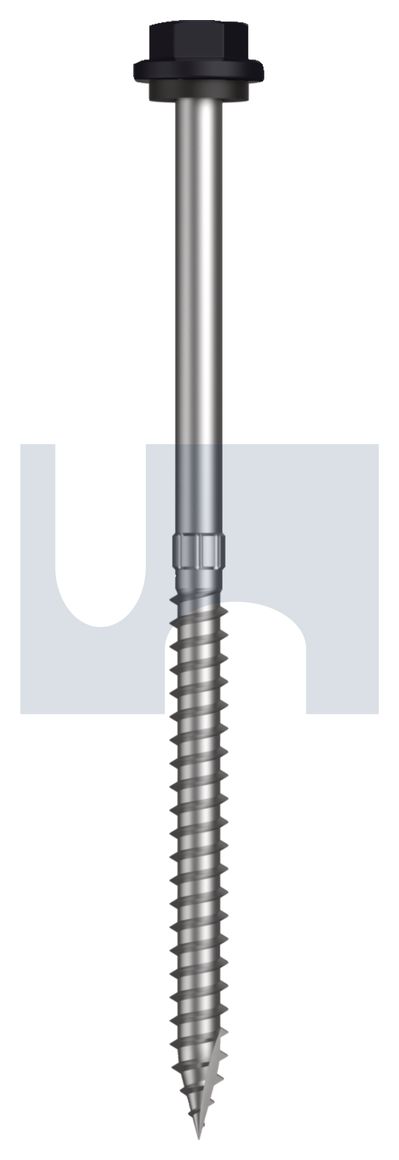 TYPE 17 HEX HEAD + WASHER CL4 NS T17 SEAL HX S:14-10X115 thumbnail 5