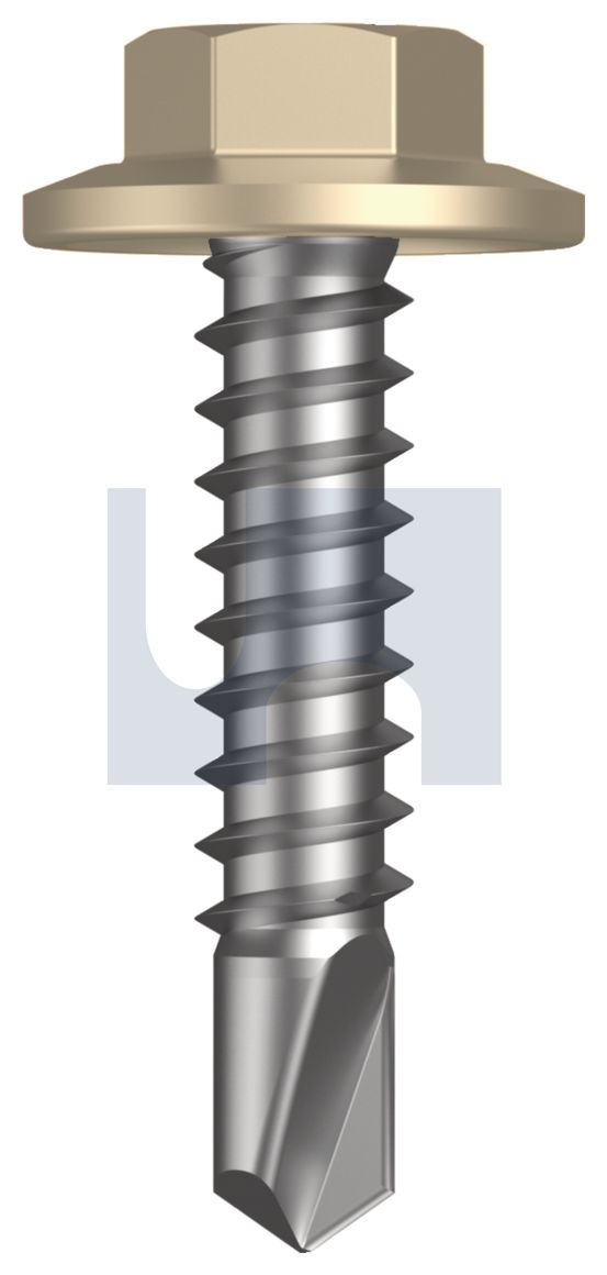 METAL SDS FLANGED HEX HEAD CL4 PA MET FLG HX:12-14X 25 thumbnail 5