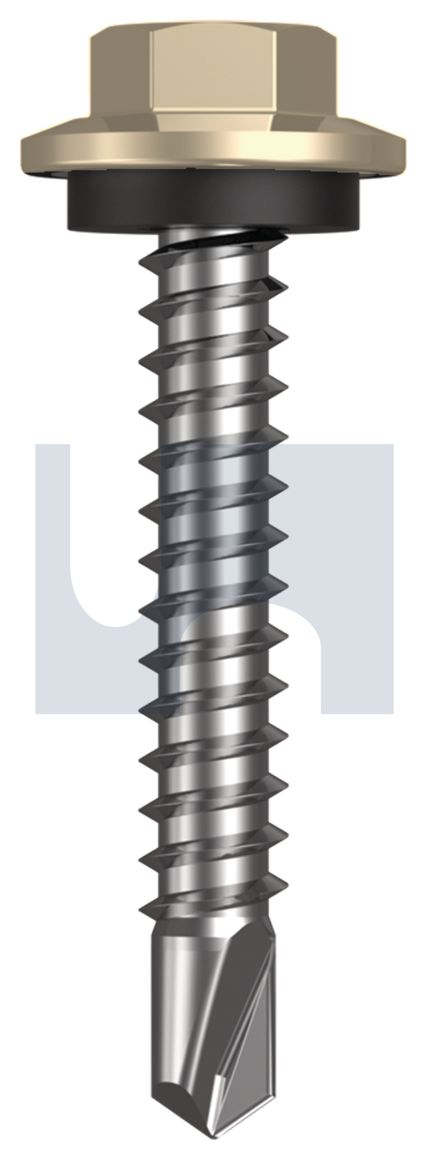 METAL SDS HEX HEAD + WASHER CL4 PA MET SEAL HX:12-14X 35 thumbnail 5
