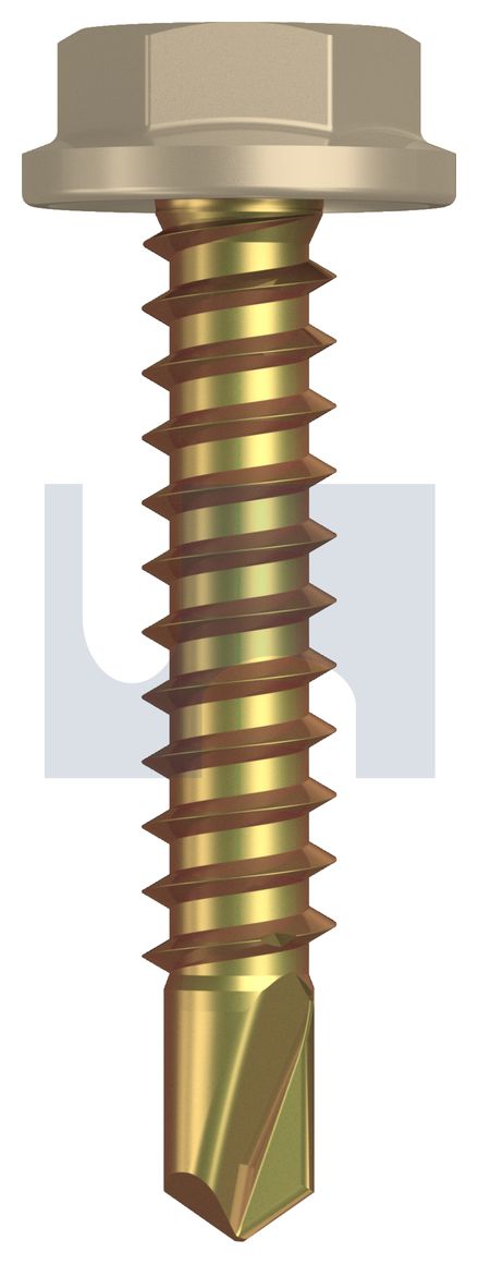 METAL SDS FLANGED HEX HEAD ZYP PA MET FLG HX:10-16X 25 thumbnail 5
