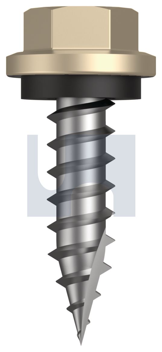 TYPE 17 HEX HEAD + WASHER CL4 PA T17 SEAL HX:14-10X 25 thumbnail 5