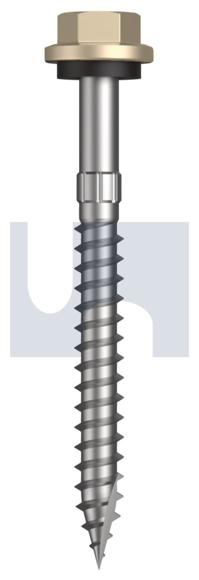 TYPE 17 HEX HEAD + WASHER CL4 PA T17 SEAL HX S:14-10X 65 thumbnail 5