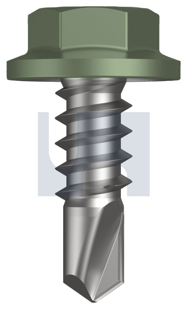 METAL SDS FLANGED HEX HEAD CL4 PE MET FLG HX: 8-18X 12 thumbnail 5
