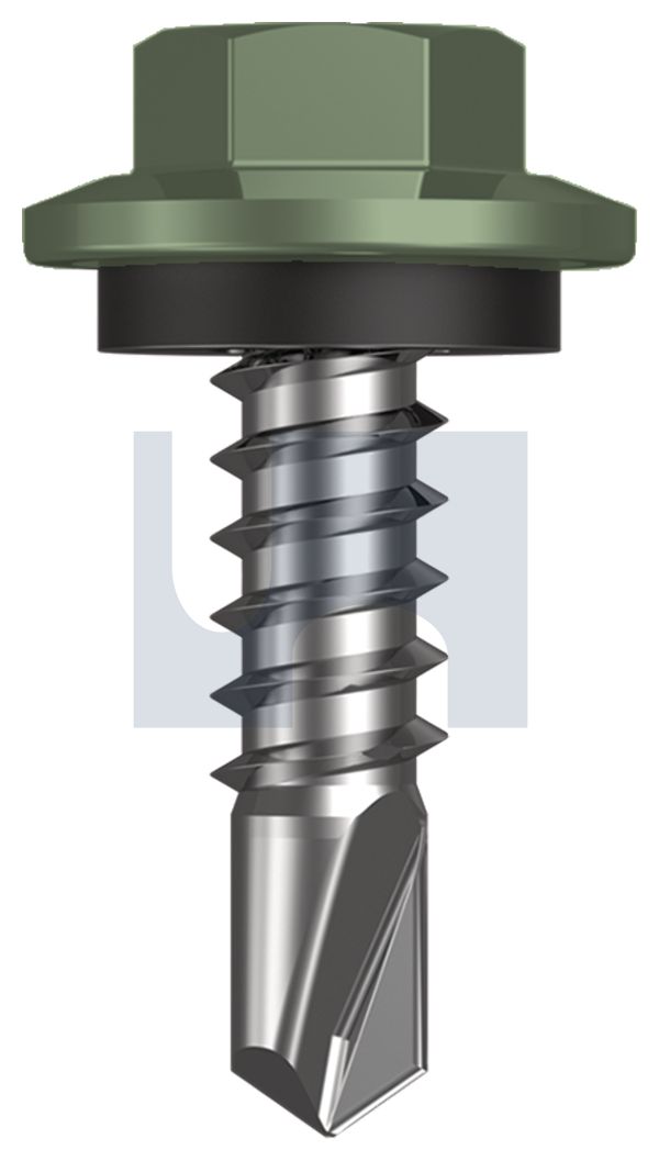 METAL SDS HEX HEAD + WASHER CL4 PE MET SEAL HX:12-14X 20 thumbnail 5