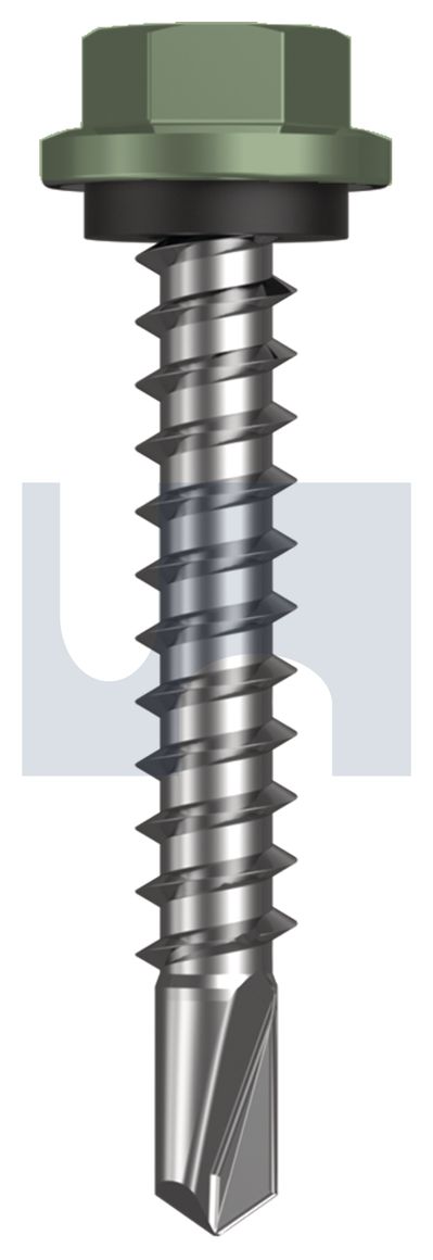 METAL SDS HEX HEAD + WASHER CL4 PE MET SEAL HX:14-10X 42 thumbnail 5