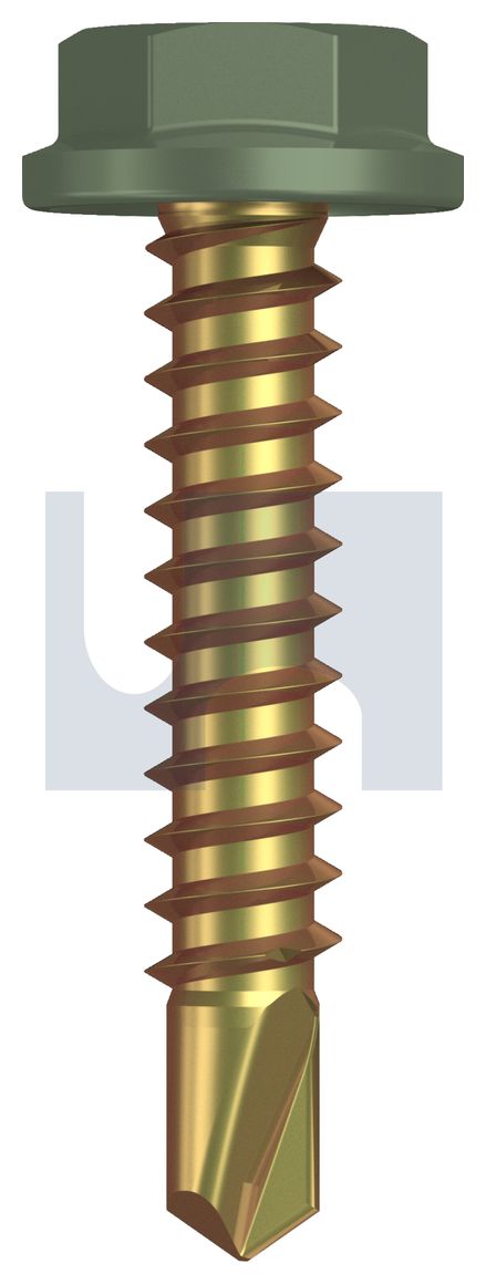 METAL SDS FLANGED HEX HEAD ZYP PE MET FLG HX:10-16X 25 thumbnail 5
