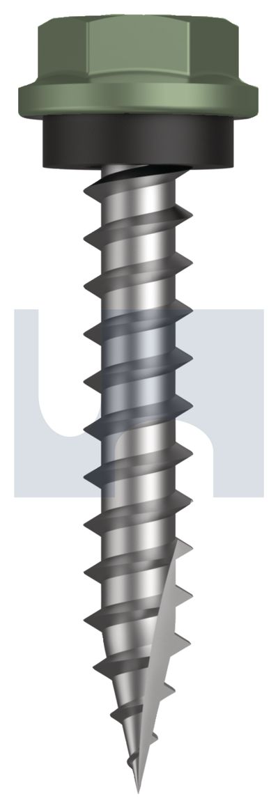 TYPE 17 HEX HEAD + WASHER CL4 PE T17 SEAL HX:10-12X 30 thumbnail 5