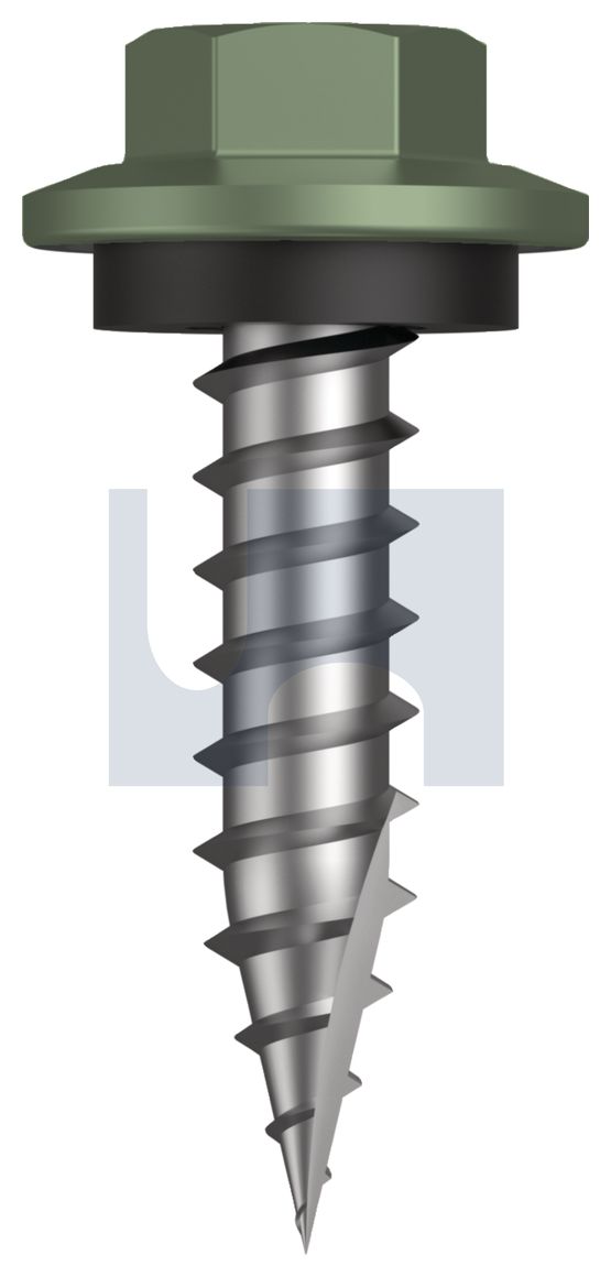 TYPE 17 HEX HEAD + WASHER CL4 PE T17 SEAL HX:12-11X 25 thumbnail 5
