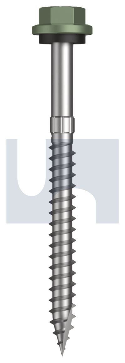 TYPE 17 HEX HEAD + WASHER CL4 PE T17 SEAL HX S:14-10X 75 thumbnail 5
